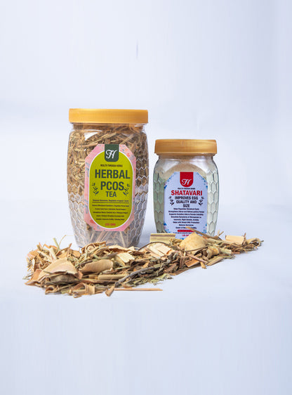 PCOS Tea and Shatavari Fertility (Combo)